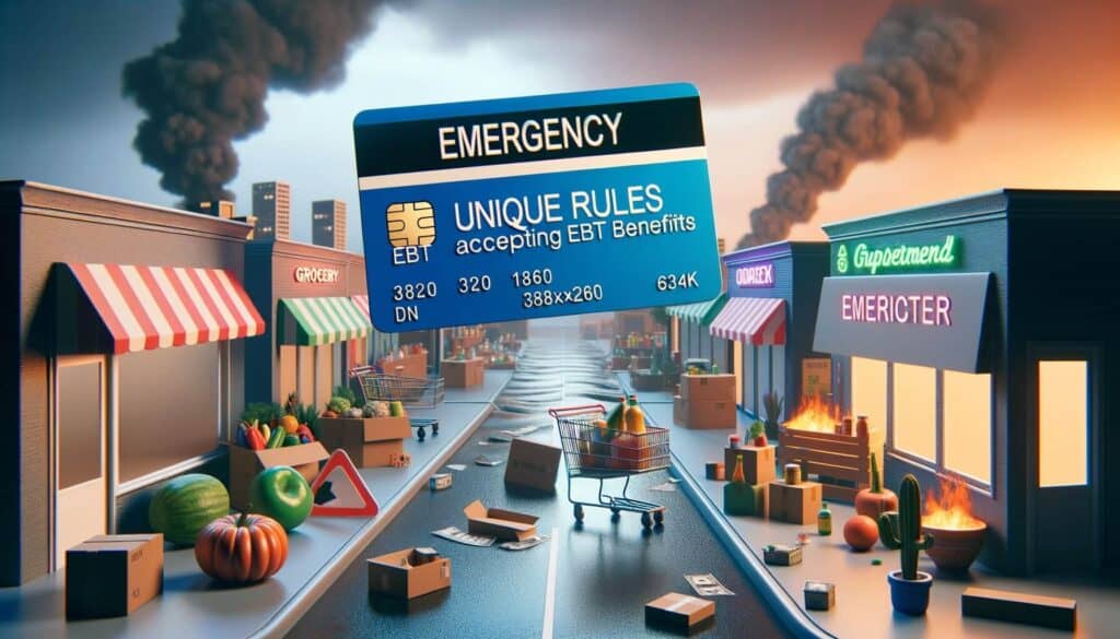Special Disaster Rules for Accepting SNAP EBT Benefits