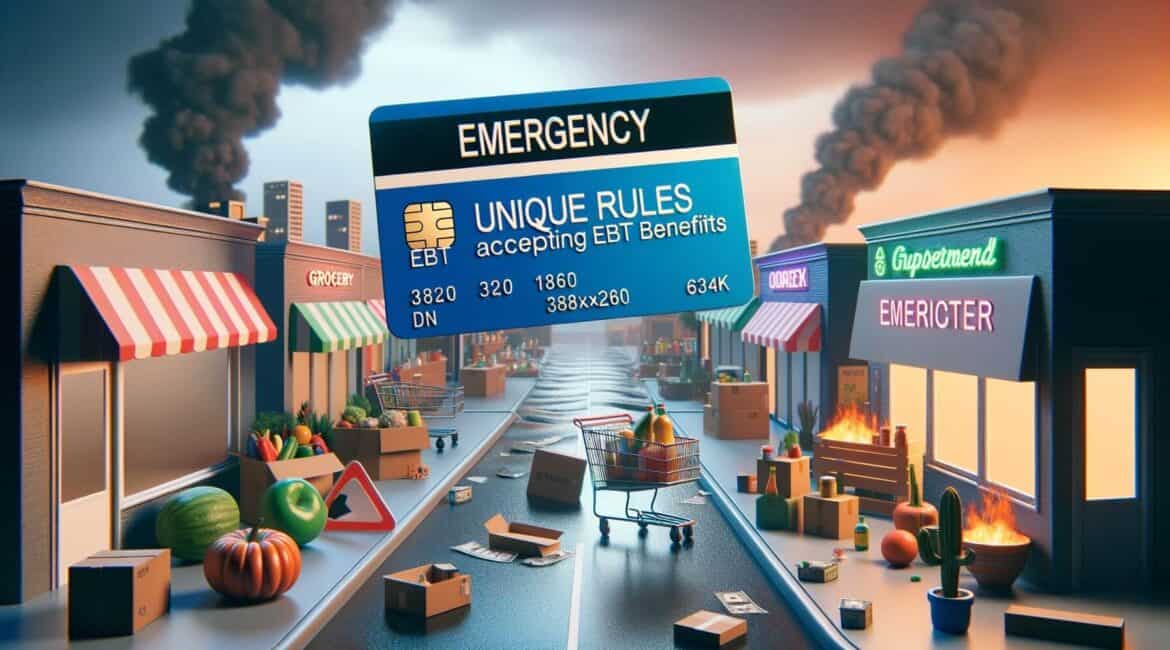 Special Disaster Rules for Accepting SNAP EBT Benefits