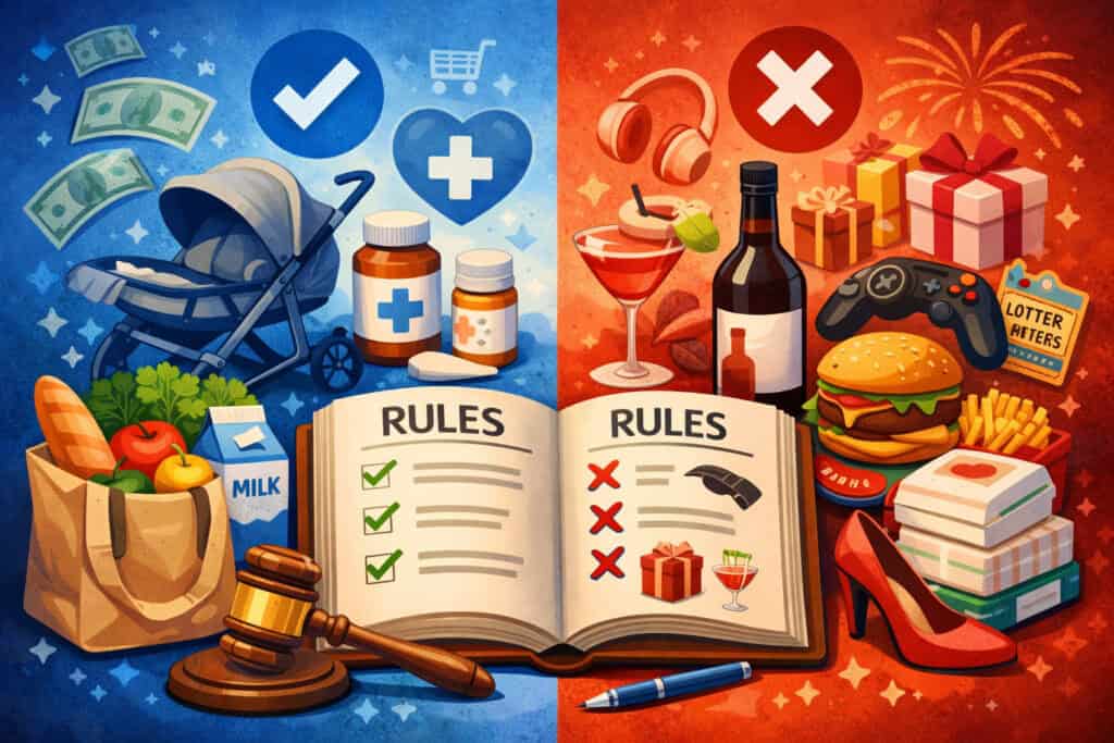 Eligible vs. Ineligible Items: The Non-Negotiable Rulebook