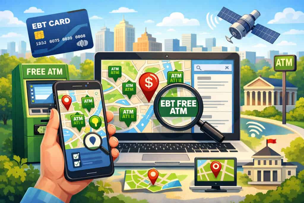 How to Find EBT Free ATM Locations Using Official Tools