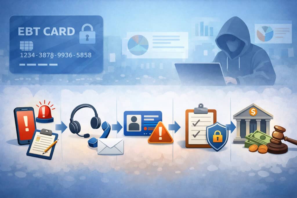 Step-by-step guide to the EBT fraud reporting process