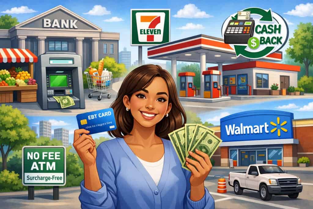 Where Can I Withdraw Money From My EBT Card for Free?